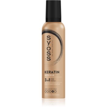 Syoss Keratin Mousse spuma cu keratina - imagine 2